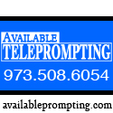 AVAILABLE TELEPROMPTING